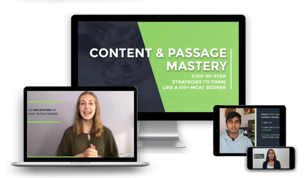 MCAT Content & Passage Mastery Course