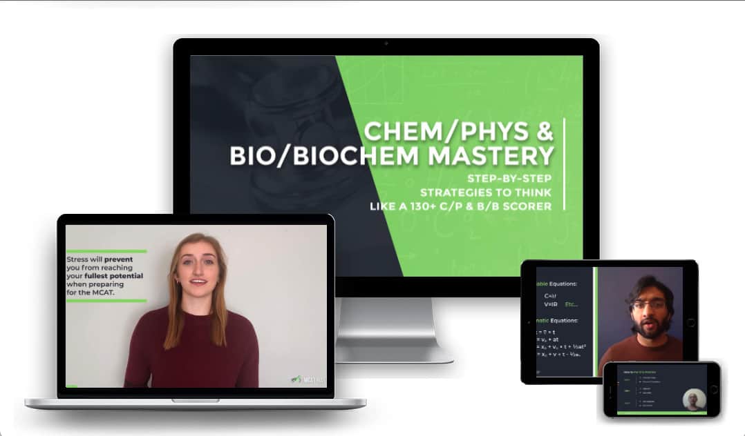 MCAT Chem/Phys & Bio/Biochem Strategy Course By MCAT Mastery