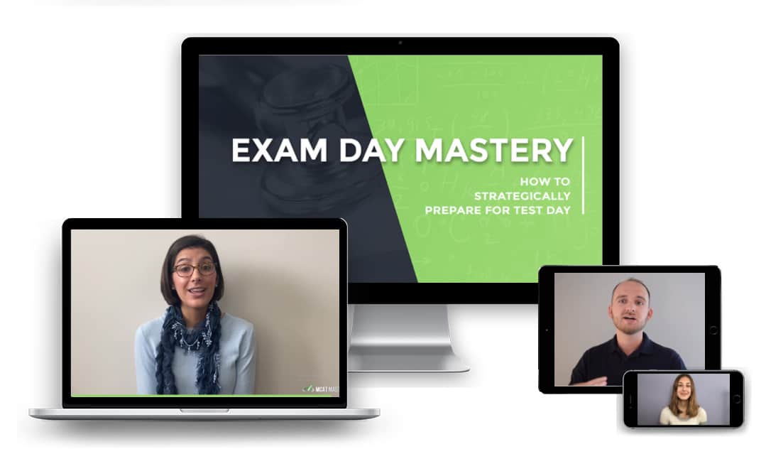 MCAT Exam Day Mastery Course - Mockup